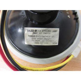 Tomar Electronics, PAR-36 Strobe Lamp PAR36 Red - New No Box