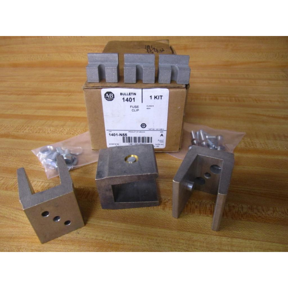 Allen Bradley 1401-N55 Fuse Clip 1401N55 (Pack of 3)