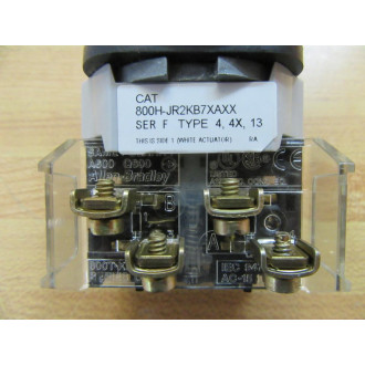 Allen Bradley 800H-JRKB7XAXX Selector Switch