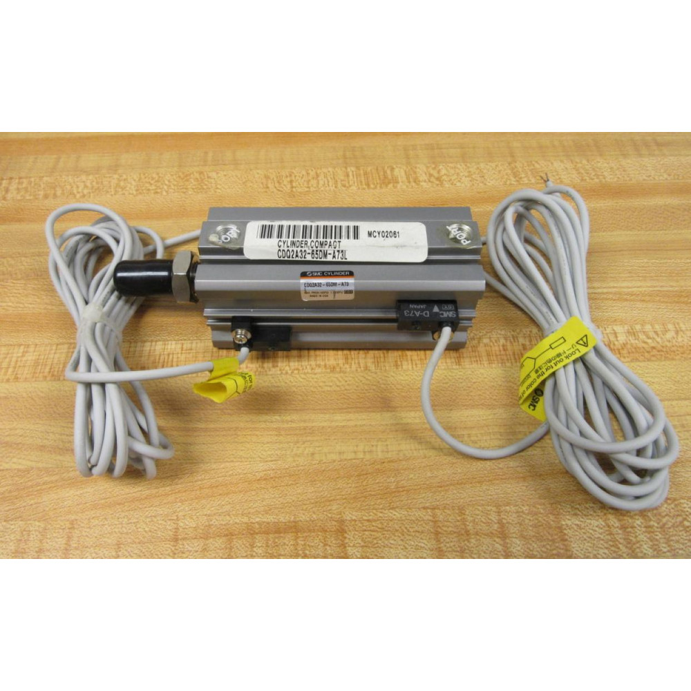 SMC CDQ2A32-65DM-A73L Compact Cylinder CDQ2A3265DMA73L WD-A73 - New No Box