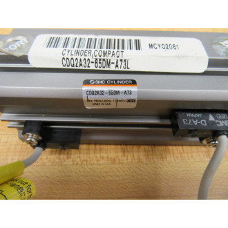 SMC CDQ2A32-65DM-A73L Compact Cylinder CDQ2A3265DMA73L WD-A73 - New No Box