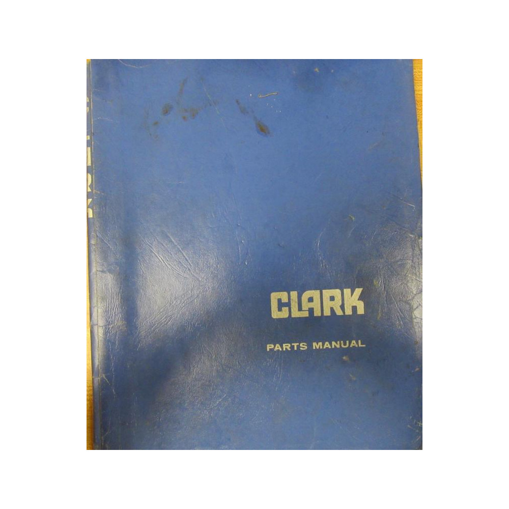 Clark 1-098 Parts Manual 1098 - Used