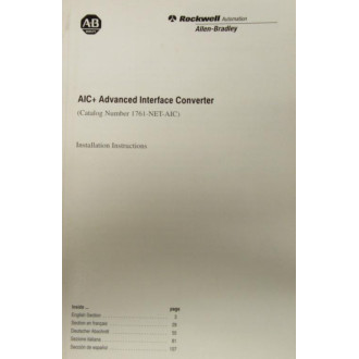 Allen Bradley 40072-029-01(A) Manual 4007202901A - Used