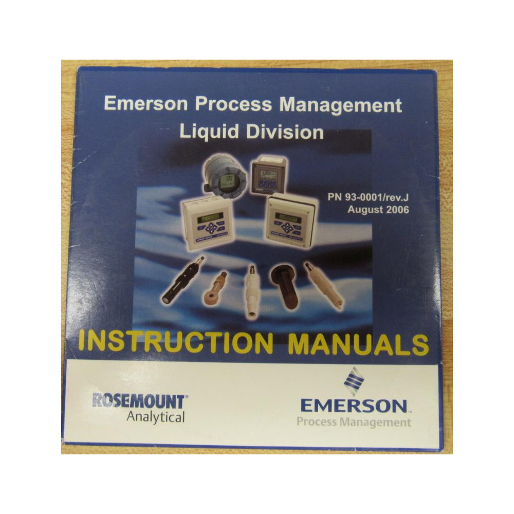 Emerson 93-0001 Software 930001 - Used