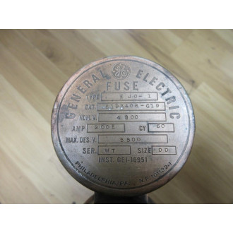 General Electric 6193406-G19 GE Fuse 6193406G19 Tested - New No Box