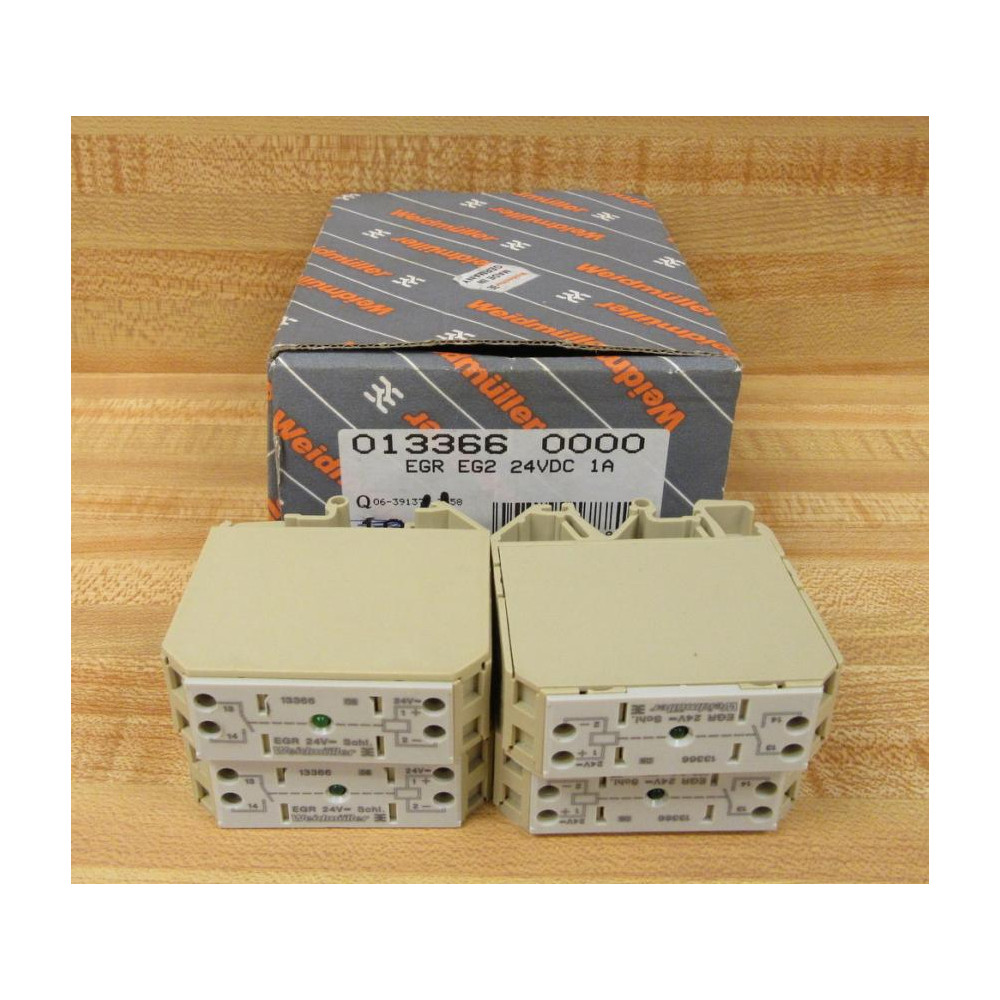 Weidmuller 13366 Relay (Pack of 4)