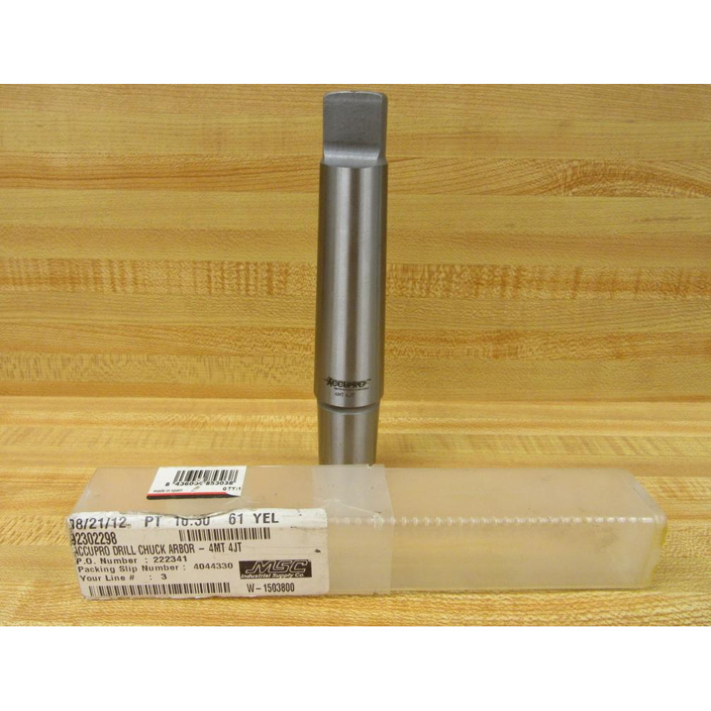 Accupro 4MT-4JT Chuck Arbor 4MT4JT