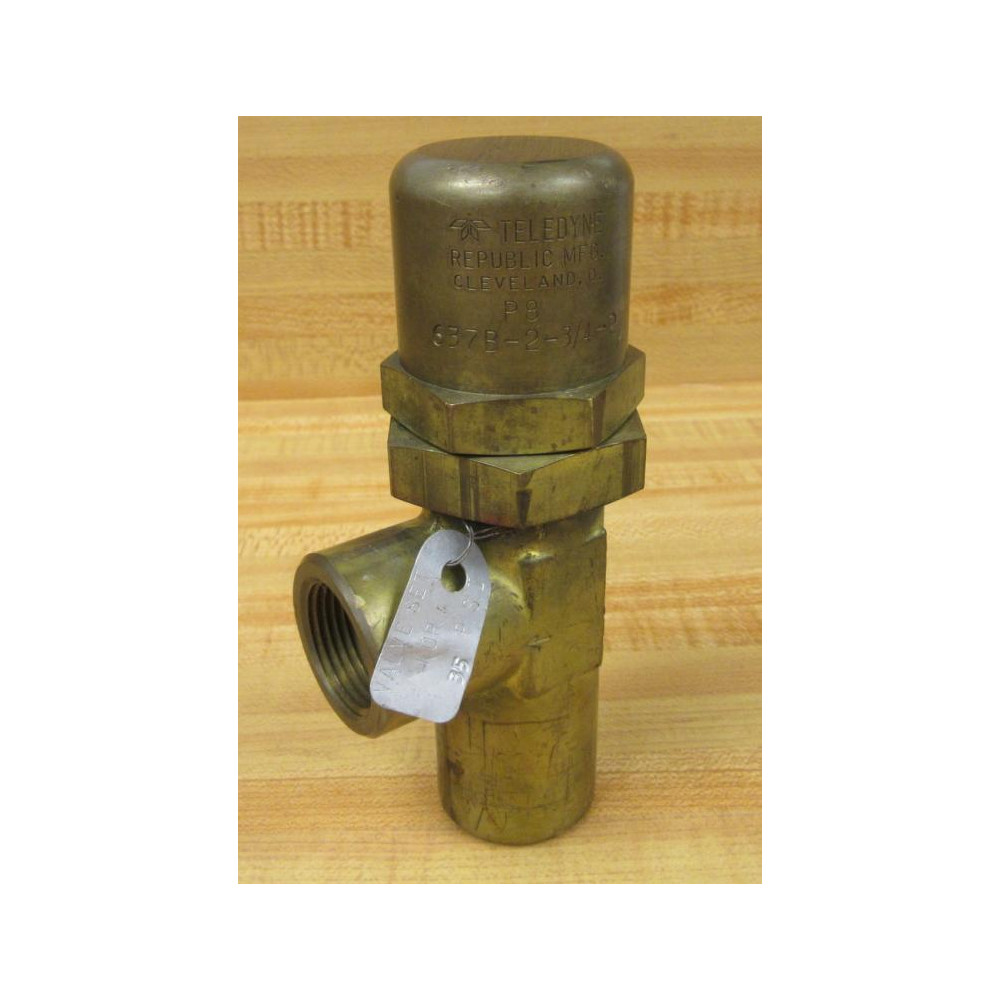 Teledyne Republic 637B-2-34-2 Control Valve 637B2342 - New No Box