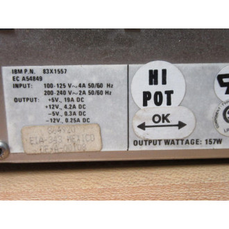 IBM 83X1557 Power Supply - Used