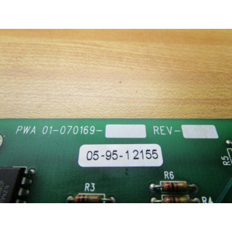 Dolan Jenner PWA 01-070169 Circuit Board 02-070169 - Used
