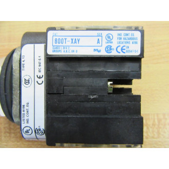 Allen Bradley 800T-FX6BY Push Pull Switch