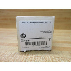 Allen Bradley 800T-D6D2 Pushbutton 800TD6D2 EMPTY BOX ONLY!!
