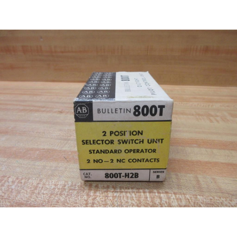 Allen Bradley 800T-H2B Switch 800TH2B EMPTY BOX ONLY!! Series B