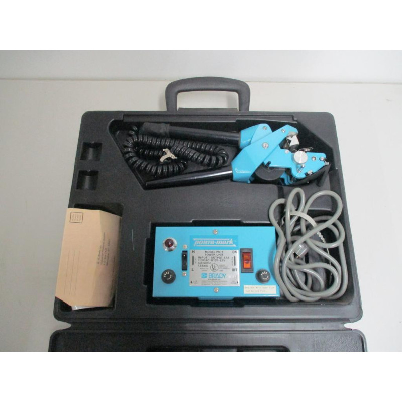 Brady PM-1 Porta-Mark Hot Stamping Tool PM1 - Used