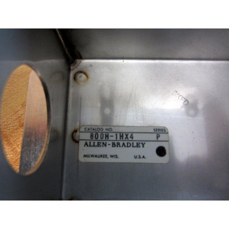 Allen Bradley 800H-1HX4 SS Push Button Station 800H1HX4 - New No Box