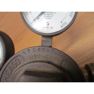 Victor VTS402B Hydrogen Gas Regulator - Used