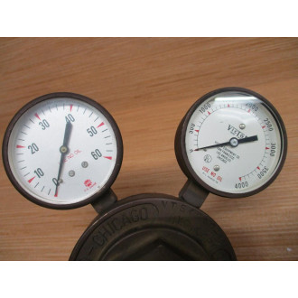 Victor VTS402B Hydrogen Gas Regulator - Used