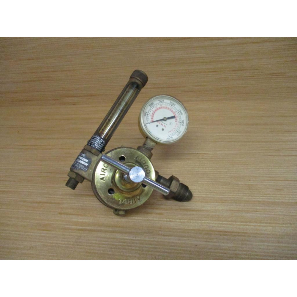 Airco 806 9474 Argon Gas Regulator 8069474 - Used