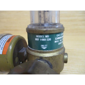 Victor HRF1480-320 Flow Meter Regulator HRF1480320 - Used
