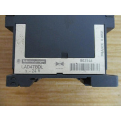 Schneider LC1D18BD Telemecanique Contactor Square D WO Cover, WLAD4TBDL - Used