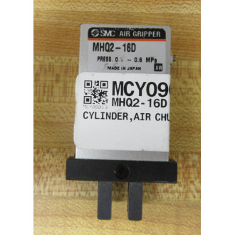 SMC MHQ2-16D Pneumatic Air Gripper Actuator MHQ216D - New No Box
