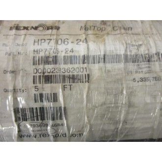 Rexnord HP7706-24 Conveyor Belt HP770624 5'