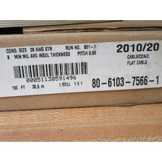3M 80-6103-7566-1 Flat Cable Wiring Material 201020