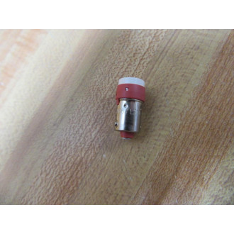 IDEC LSTD-6 LED Bulb LSTD6 LSTD-6R Red (Pack of 2) - New No Box