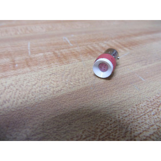 IDEC LSTD-6 LED Bulb LSTD6 LSTD-6R Red (Pack of 2) - New No Box