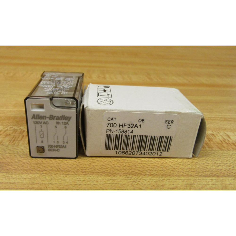 Allen Bradley 700-HF32A1-120-V AC Relay 700-HF32A1-120VAC Series C