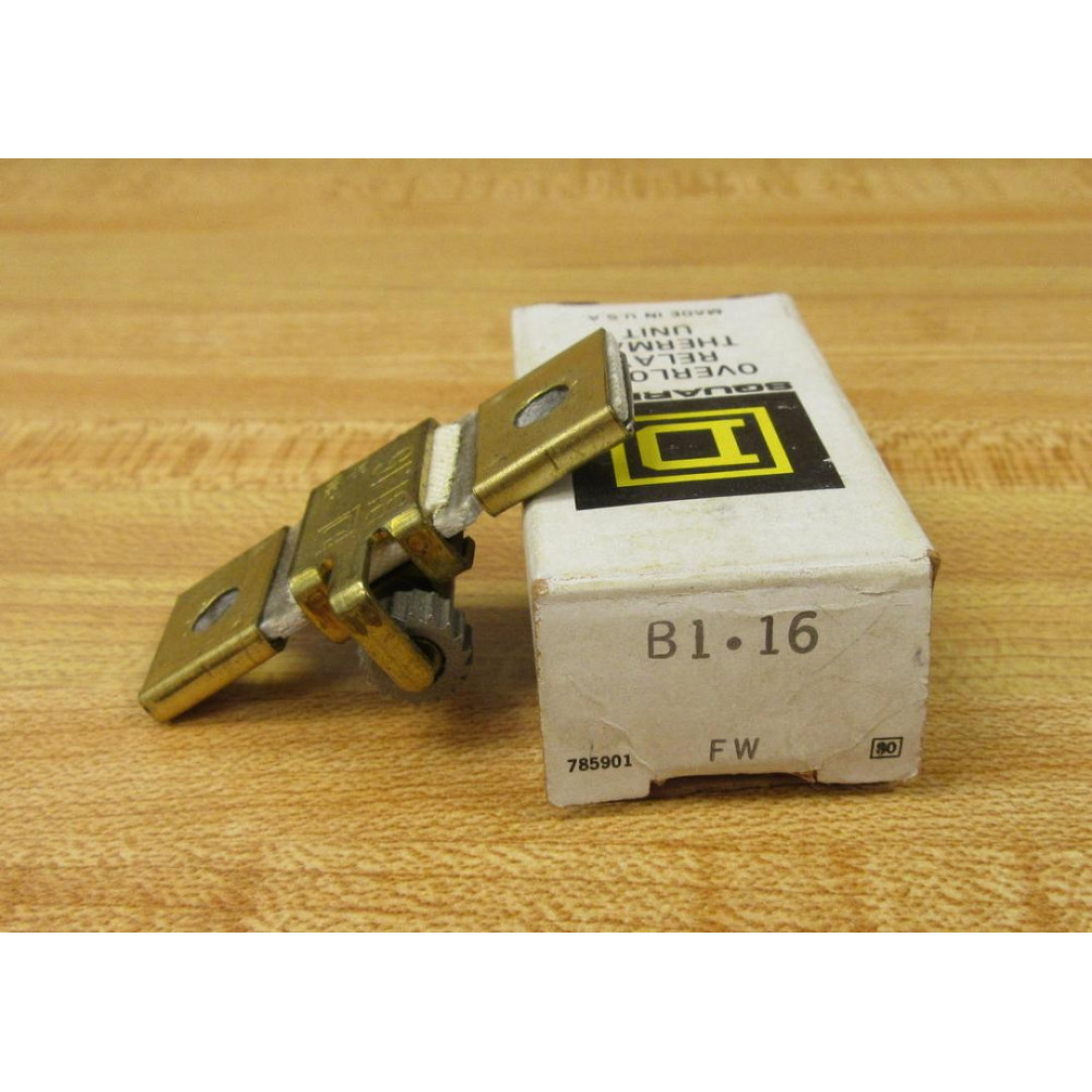 Square D B1.16 Overload Relay Heater Element B116 (Pack of 3)