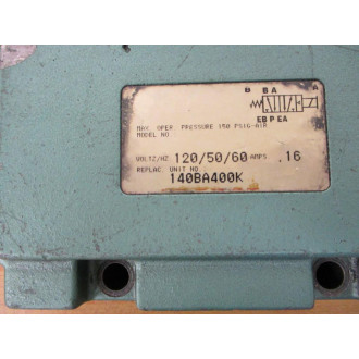 Numtatics 140BA400K Valve - Used