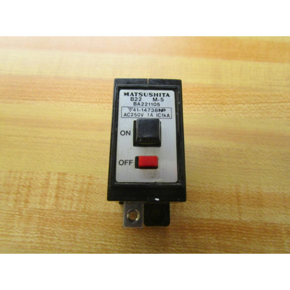 Matsushita BA221105 Circuit Protector - New No Box
