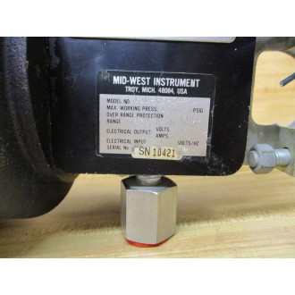 Mid-West Instrument 105-FE-04-BA Gauge 105FE04BA - Used