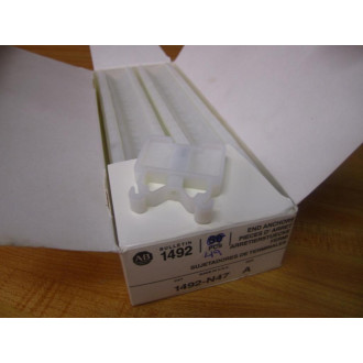 Allen Bradley 1492-N47 End Anchor 1492N47 (Pack of 49)