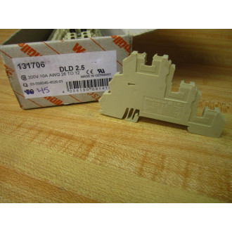 Weidmuller DLD 2.5 Terminal Block 131706 (Pack of 45)