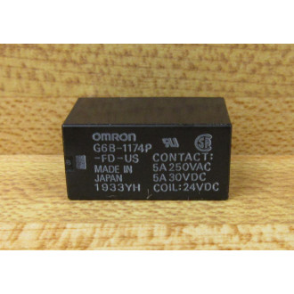 Omron G6B-1174P-FD-US Power Relay G6B1174PFDUS (Pack of 5) - New No Box