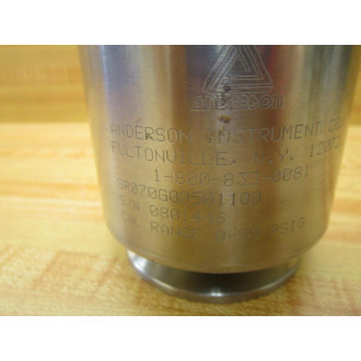 Anderson Instrument SR070G00501100 Pressure Transmitter - Used
