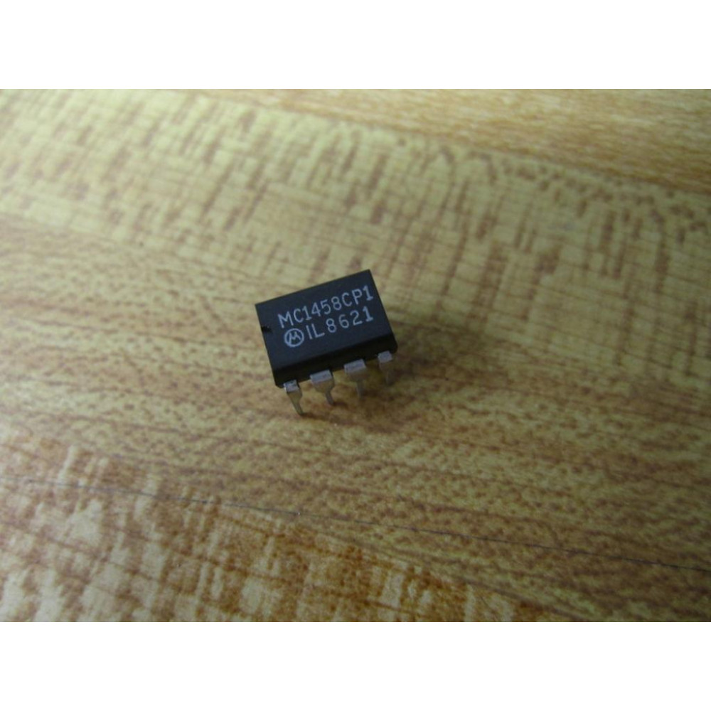 Signetics MC1458CP1 Integrated Circuit (Pack of 9) - New No Box
