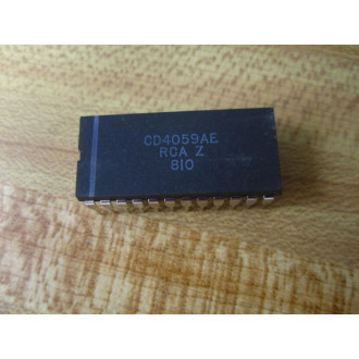 RCA CD4059AE Integrated Circuit - New No Box