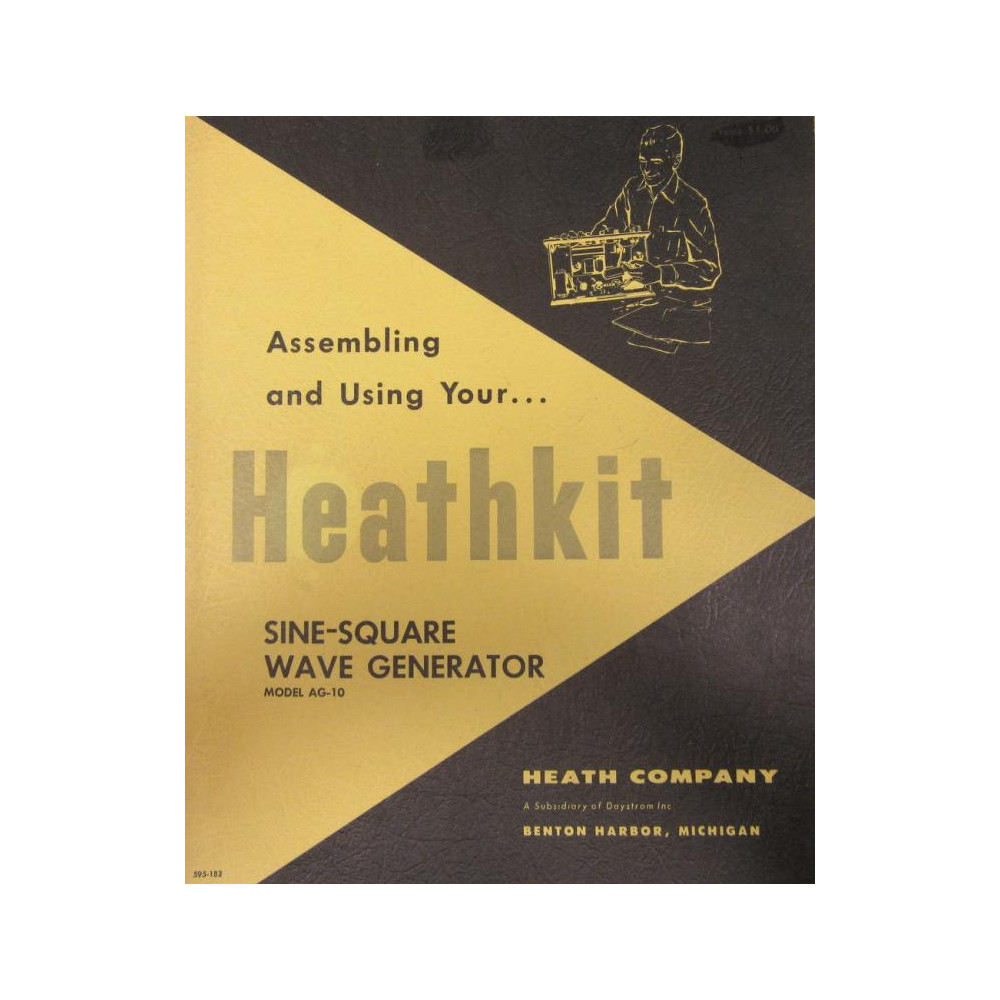 Heathkit 595-182 Manual 595182 - Used