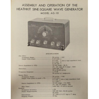 Heathkit 595-182 Manual 595182 - Used