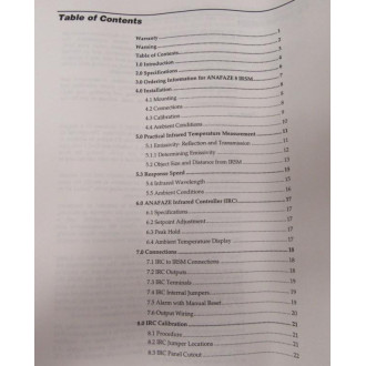 Anafaze 5.2 Manual 52 IRSMIRC User's Guide - Used