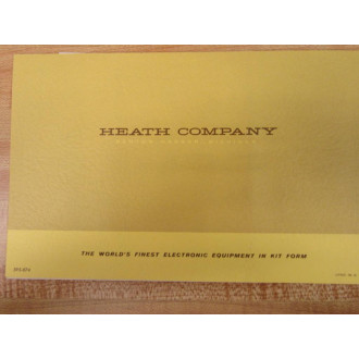 Heathkit 595-874 Manual 595874 - Used