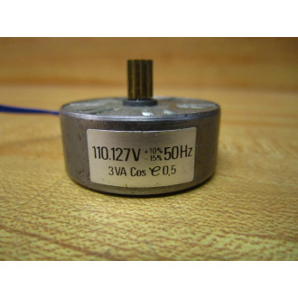 Motor 110-127V +10% 50Hz-15% 3VA Cos _0.5 - New No Box