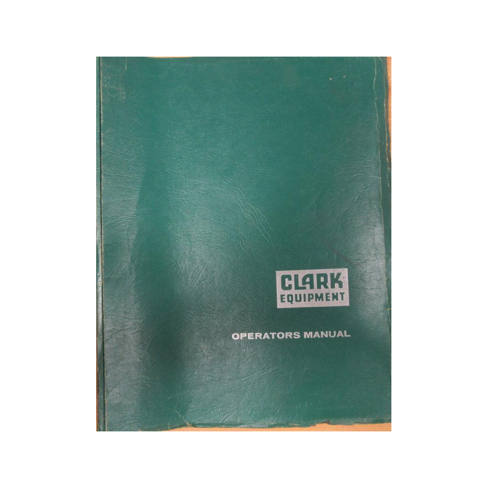 Clark Equipment 279-1 Manual 2791 - Used