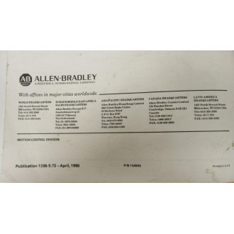 Allen Bradley 134945 Manual - Used