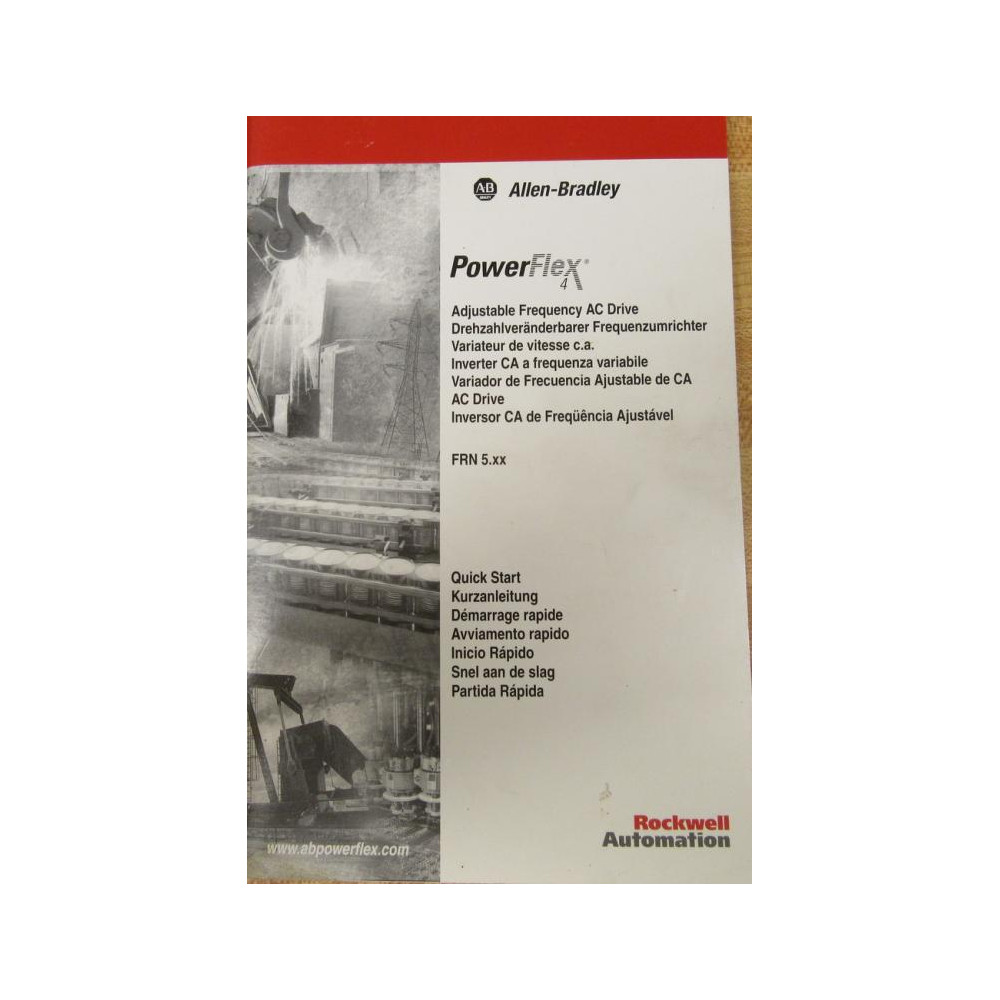 Allen Bradley 22A-QS001F-MU-P Manual 22AQS001FMUP - Used