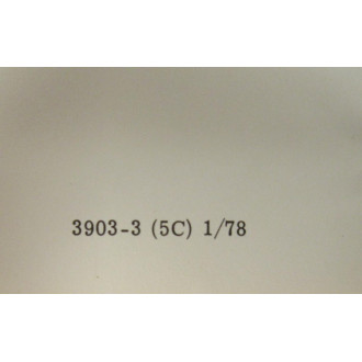 LeBlond 3903-3 (5C) 178 Manual 390335C178 - Used