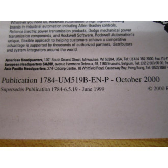 Allen Bradley 957345-81 1784-PCMKB User Manual 95734581 - Used
